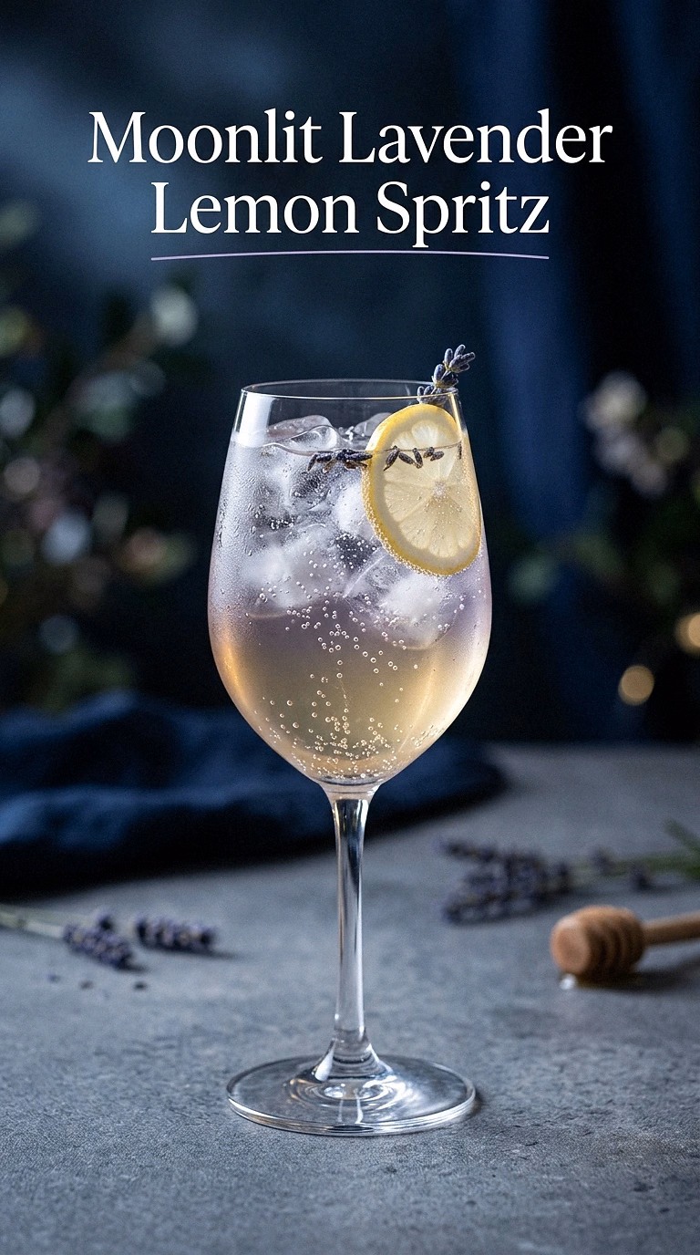 Moonlit Lavender Lemon Spritz