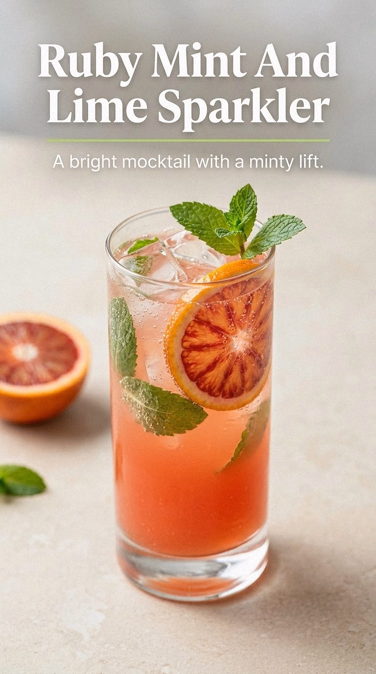 Ruby Mint And Lime Sparkler