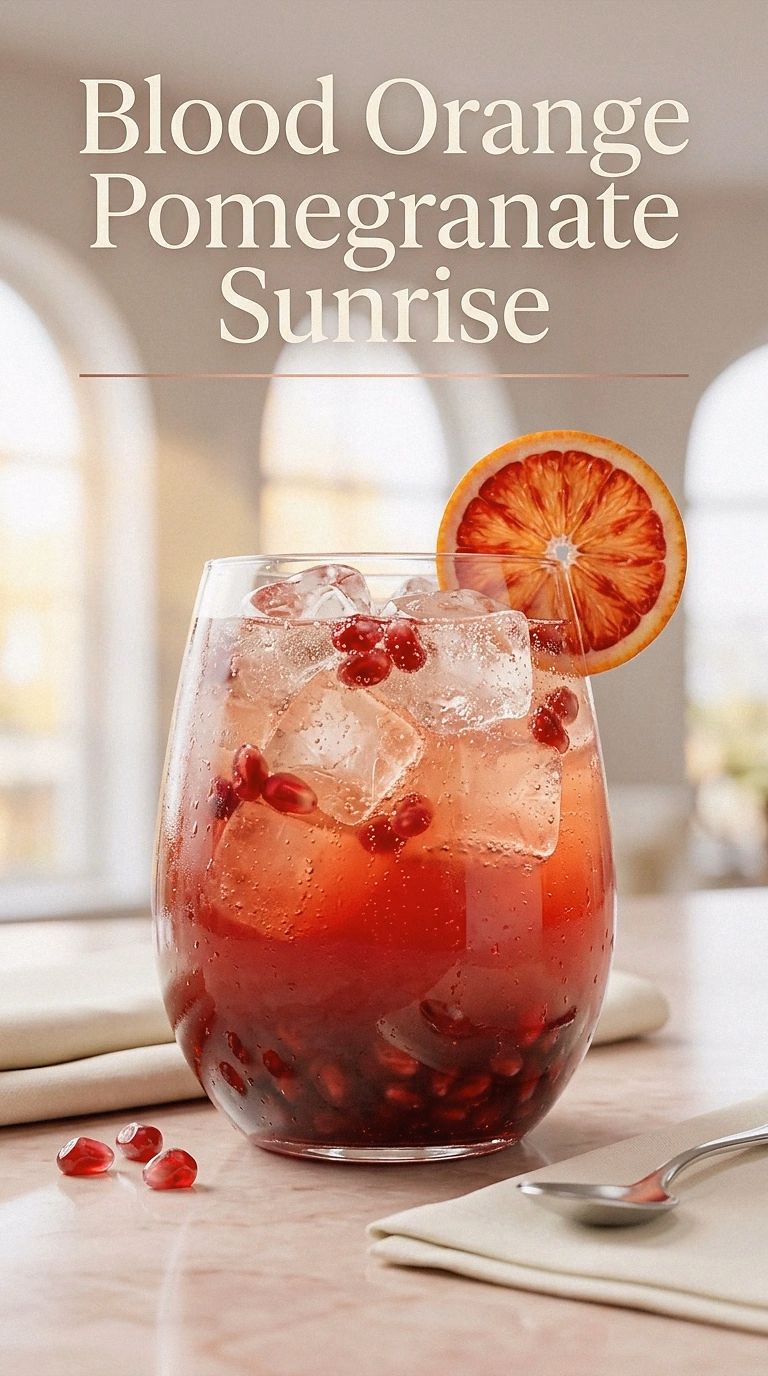 Blood Orange Pomegranate Sunrise