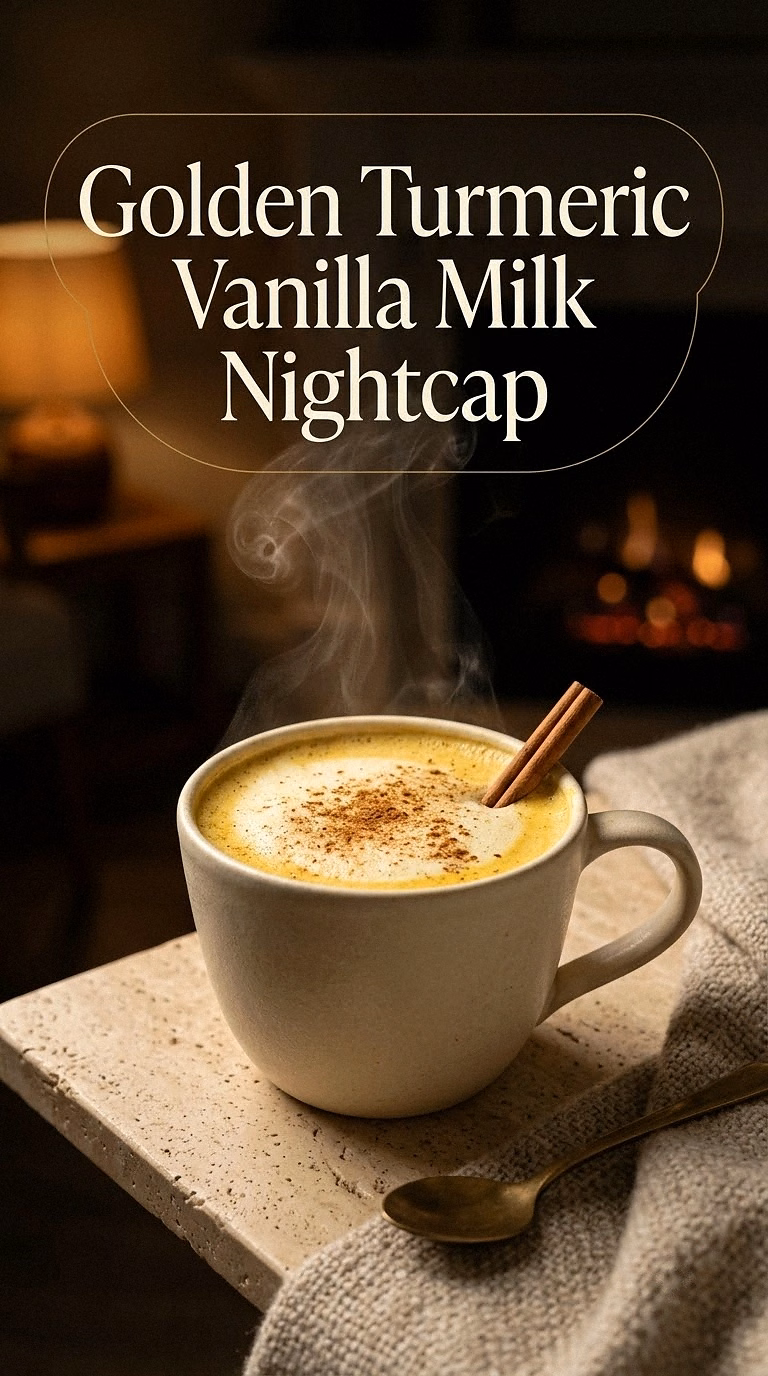 Golden Turmeric Vanilla Milk Nightcap