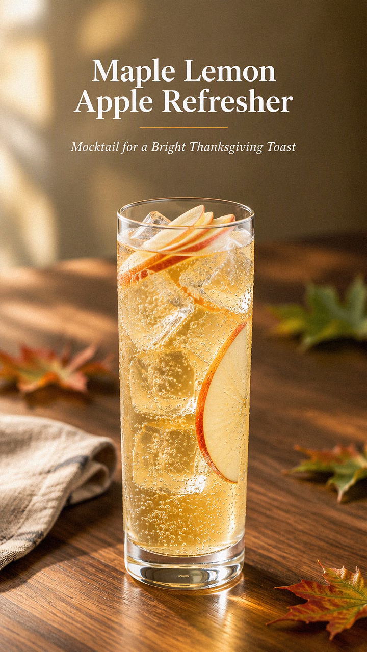 Maple Lemon Apple Refresher