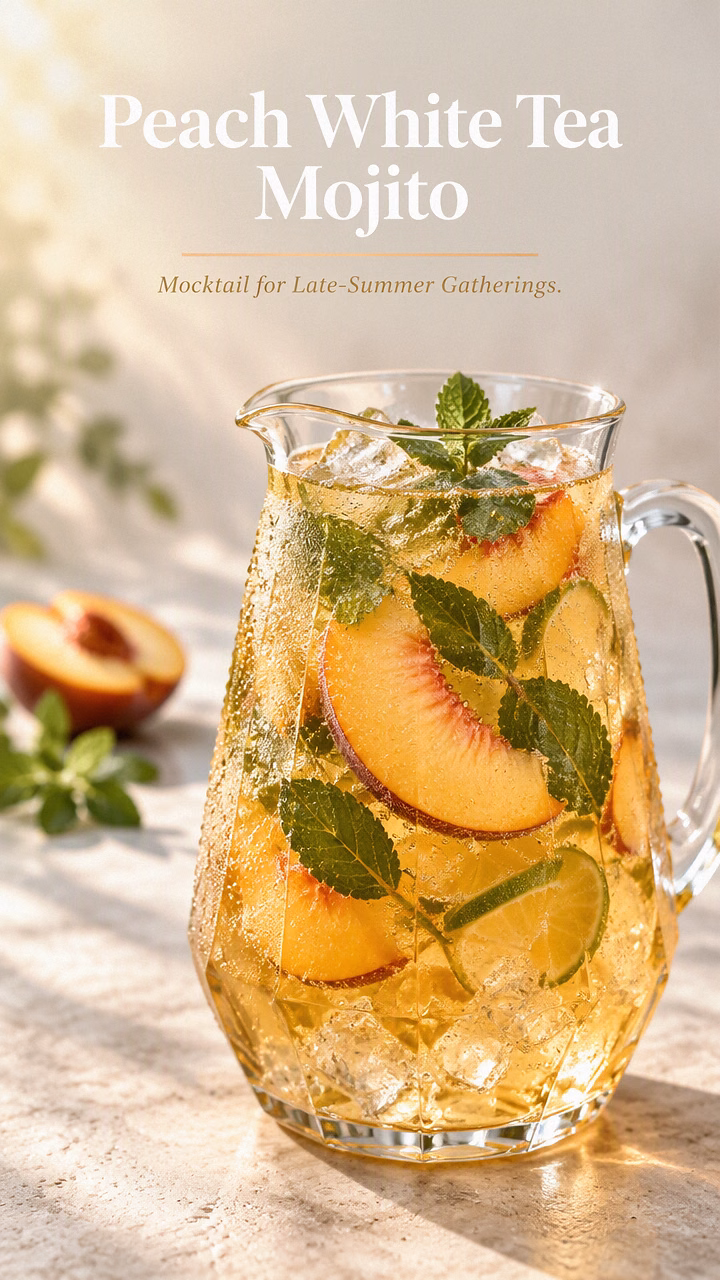 Peach White Tea Mojito