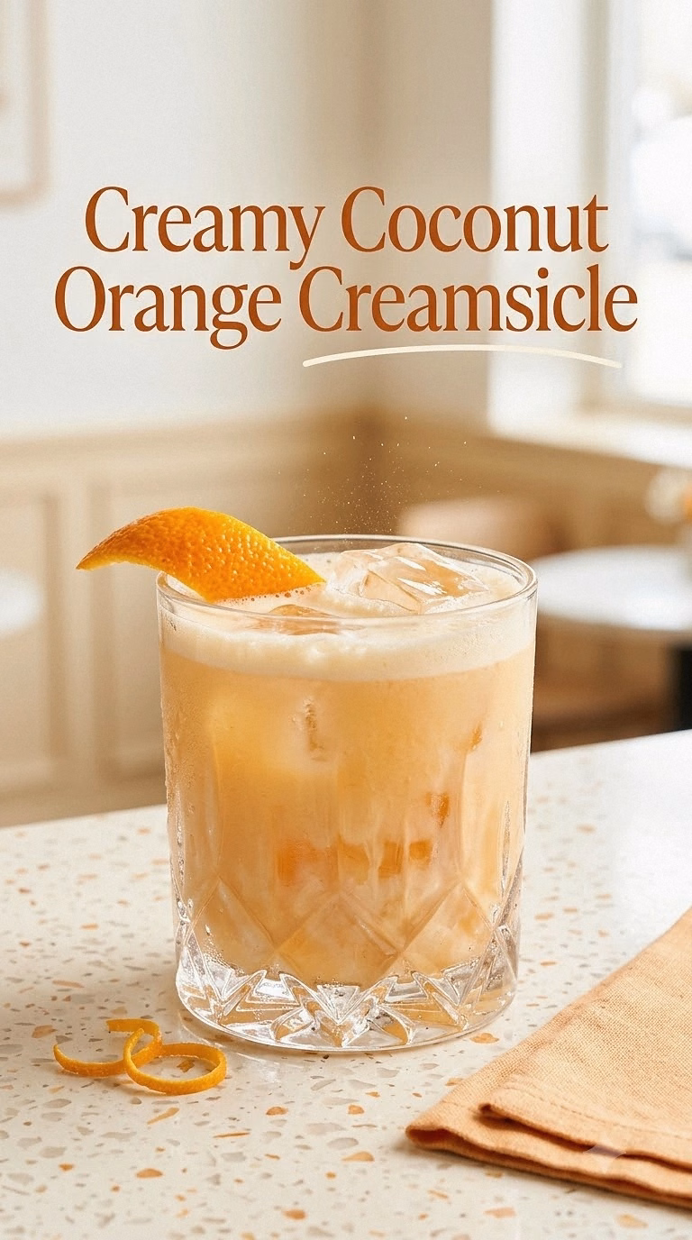 Creamy Coconut Orange Creamsicle