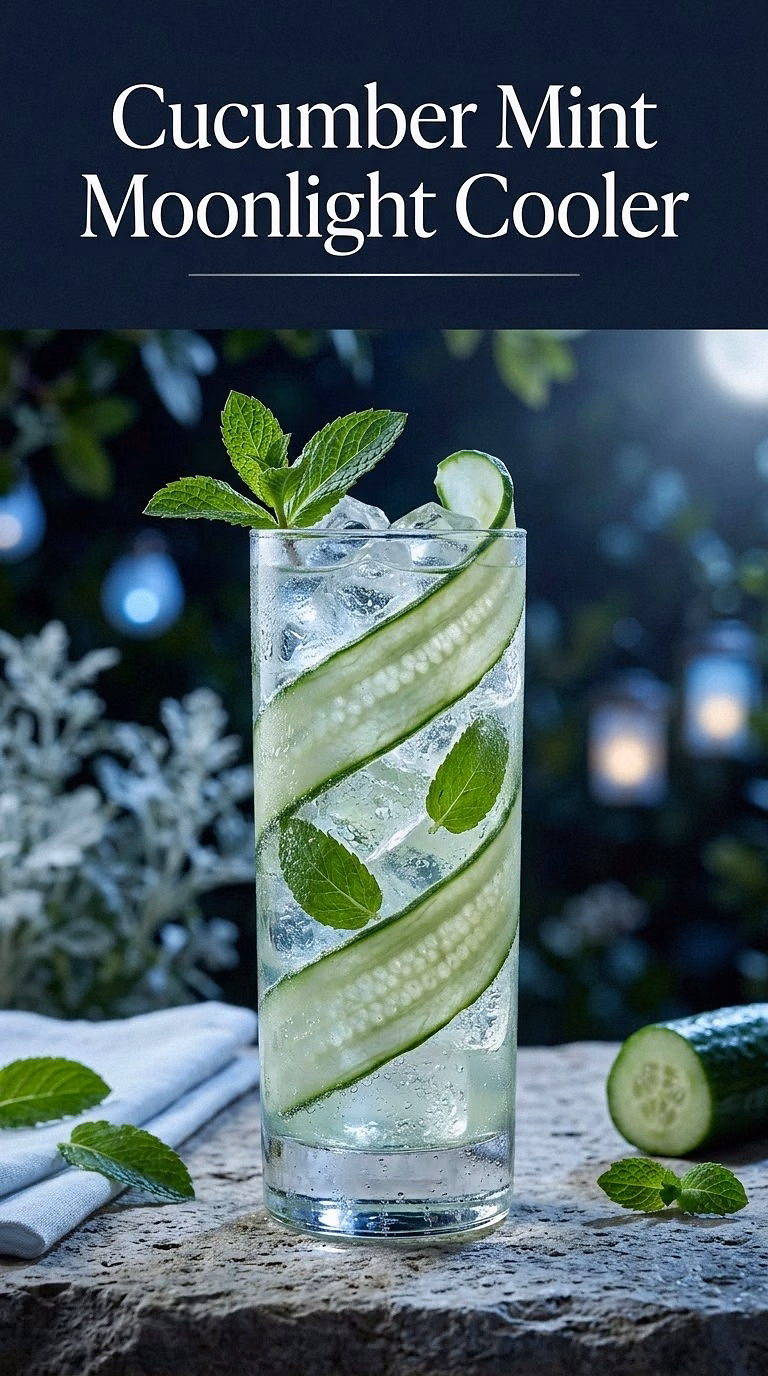 Cucumber Mint Moonlight Cooler