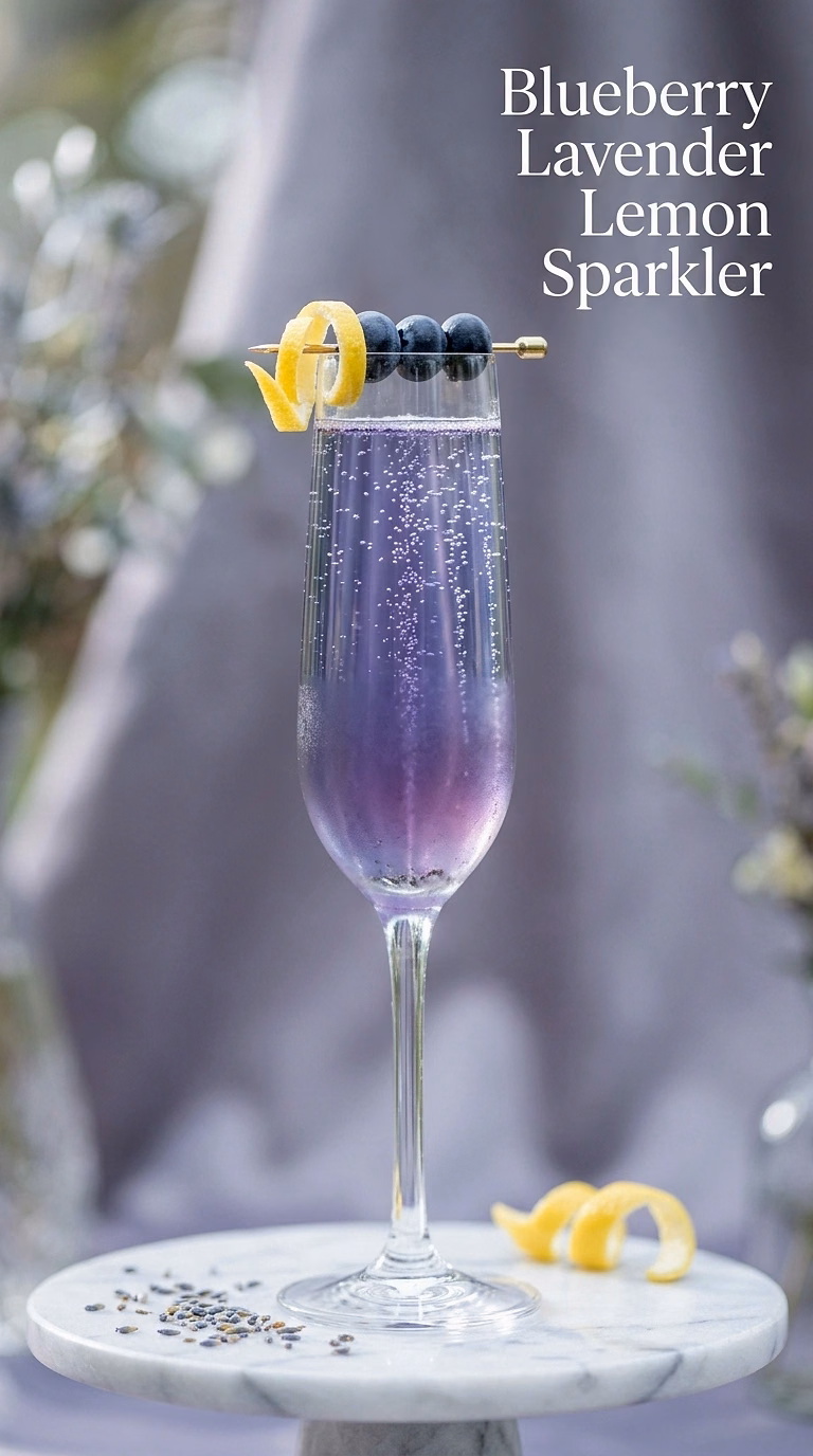 Blueberry Lavender Lemon Sparkler