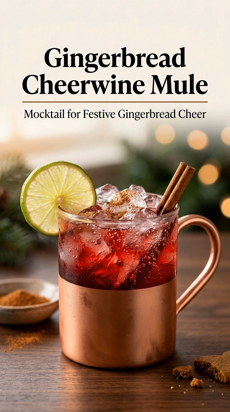 Gingerbread Cheerwine Mule