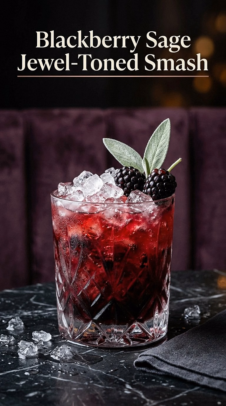 Blackberry Sage Jewel-Toned Smash