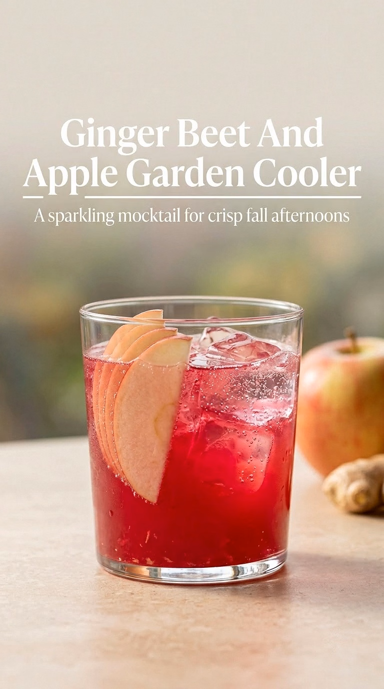 Ginger Beet And Apple Garden Cooler