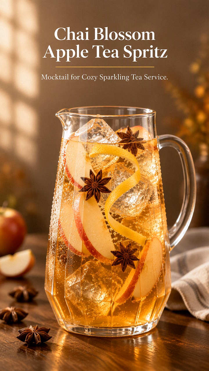 Chai Blossom Apple Tea Spritz