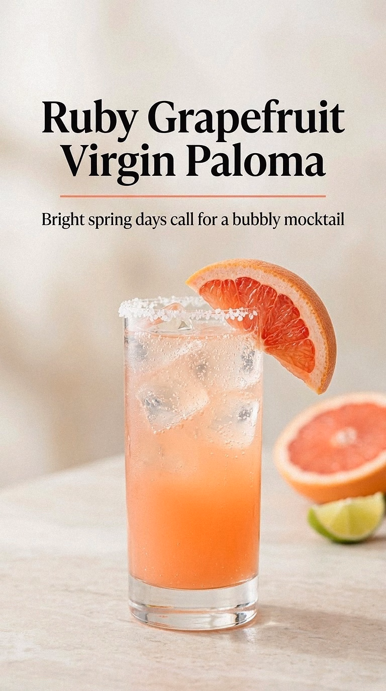 Ruby Grapefruit Virgin Paloma