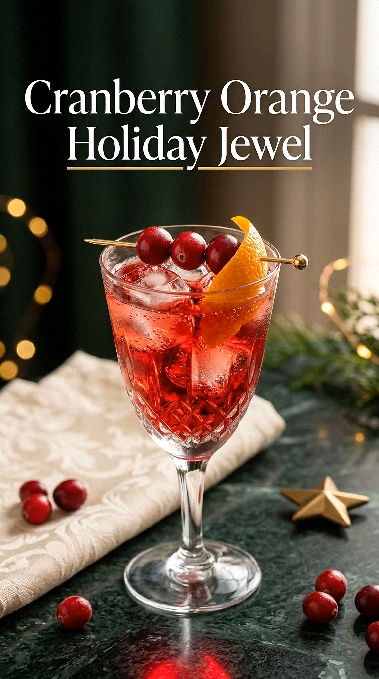 Cranberry Orange Holiday Jewel