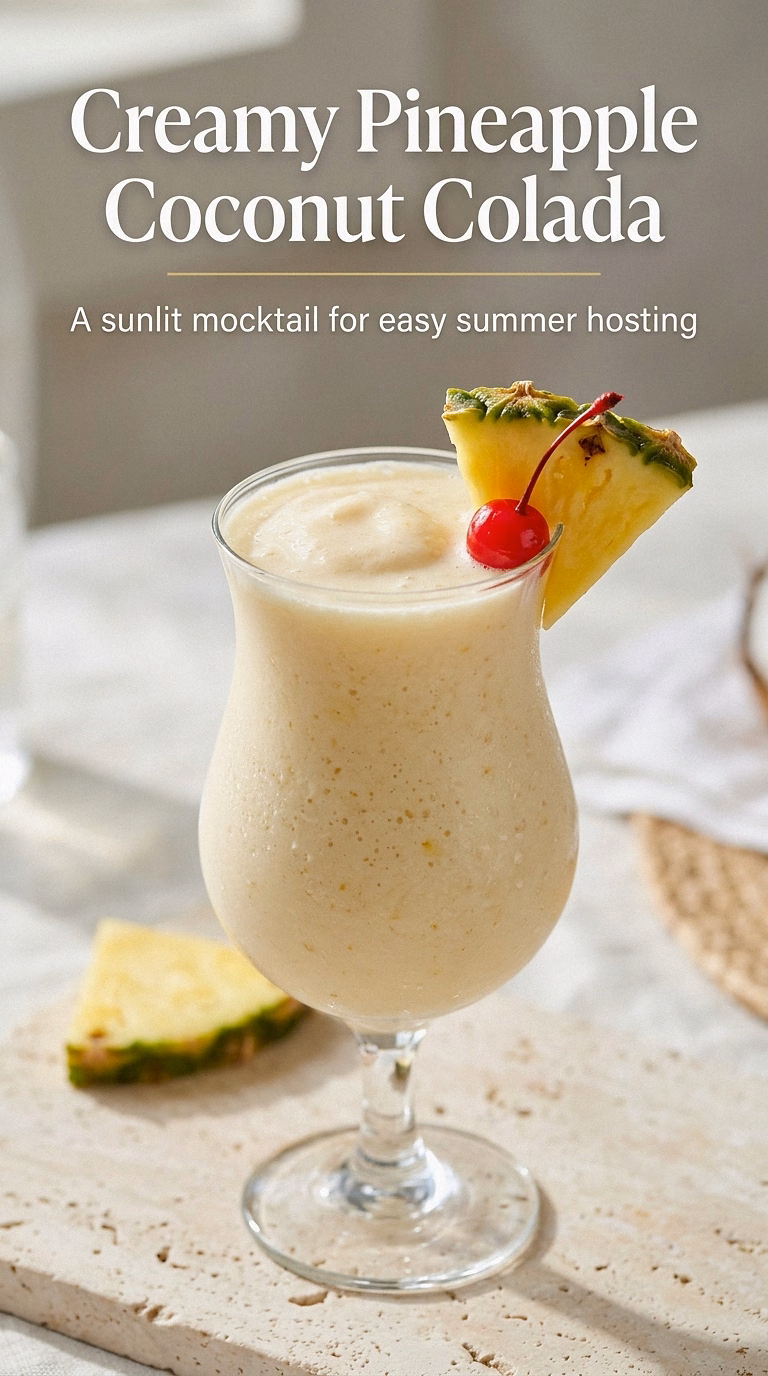 Creamy Pineapple Coconut Colada