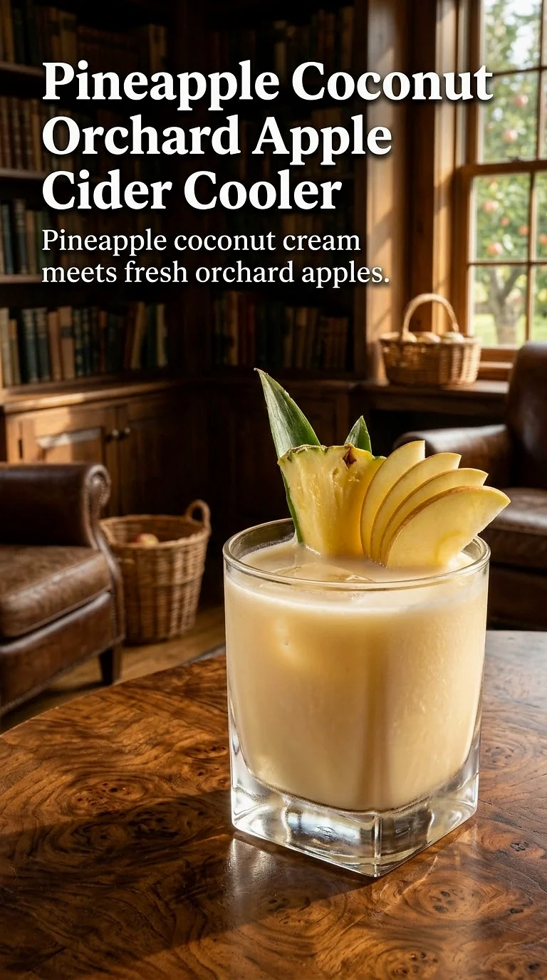 Pineapple Coconut Orchard Apple Cider Cooler
