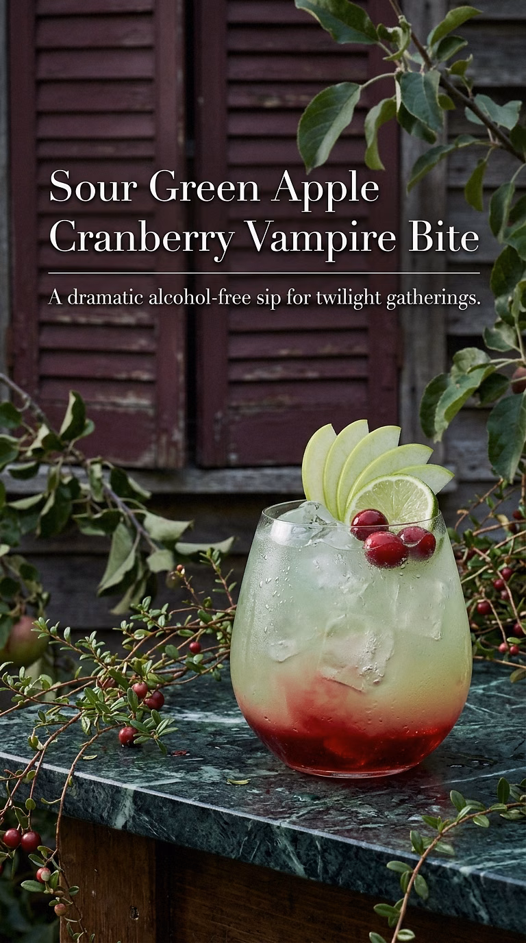 Sour Green Apple Cranberry Vampire Bite