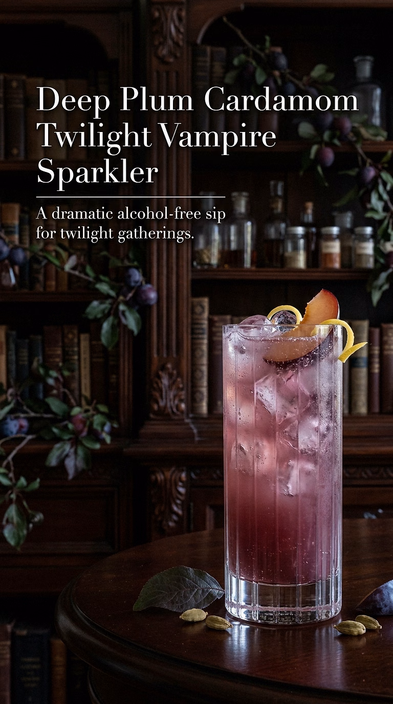 Deep Plum Cardamom Twilight Vampire Sparkler