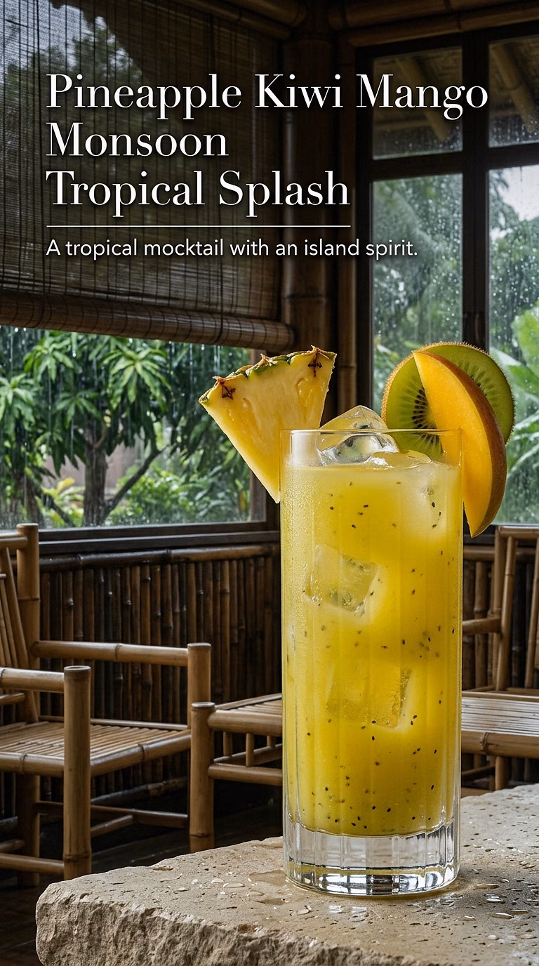 Pineapple Kiwi Mango Monsoon Tropical Splash