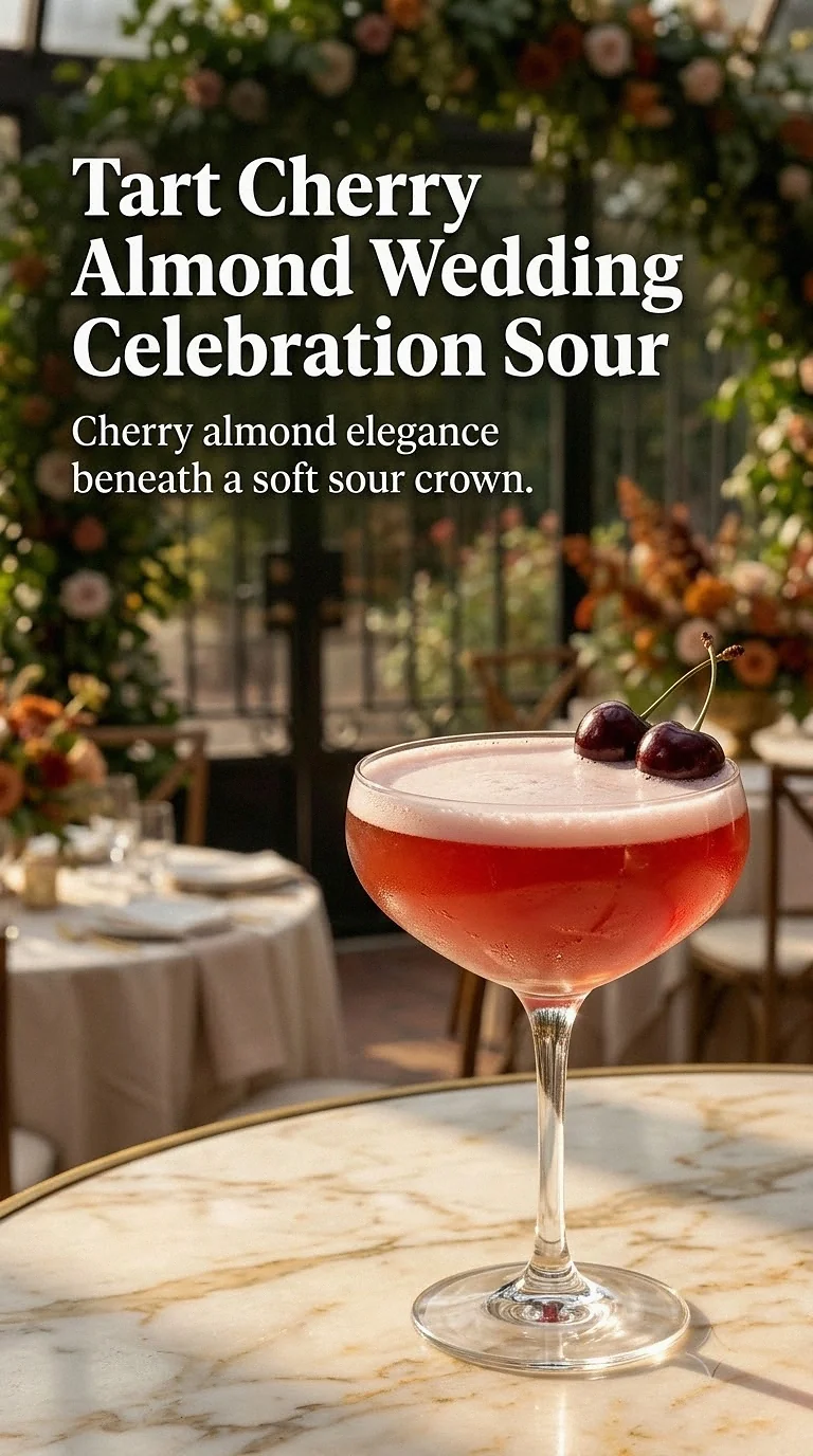 Tart Cherry Almond Wedding Celebration Sour