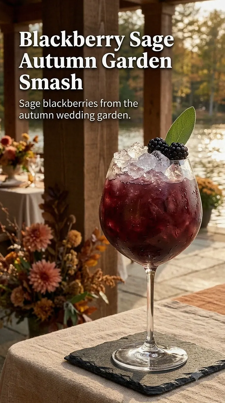 Blackberry Sage Autumn Garden Smash