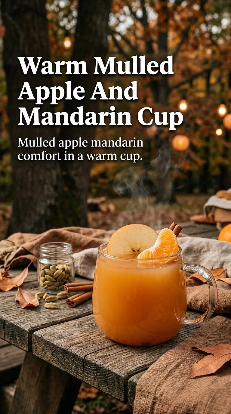 Warm Mulled Apple And Mandarin Cup