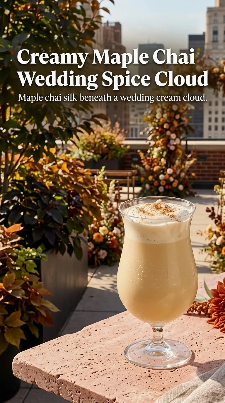 Creamy Maple Chai Wedding Spice Cloud